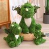 2 in 1 Dinosaur Plush Toy Stuffed Soft Dino in A Dragon Egg Pillow Doll